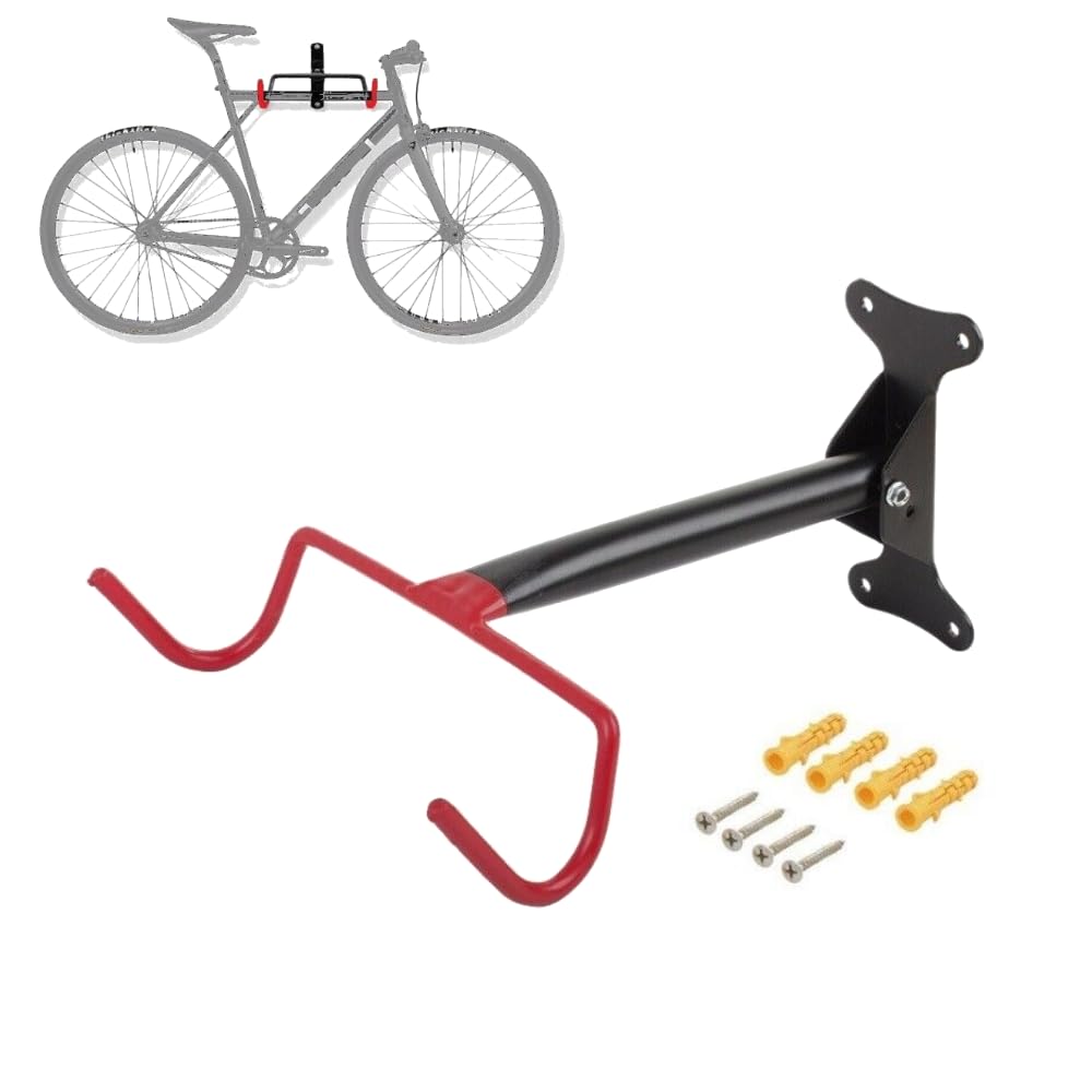 Bicycle Wall Mount Folding Hook PVC Coated for Bikes Wall Hanging
