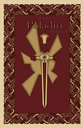 D&D Paladin Journal: Medieval journal, D&D fantasy notebook journal