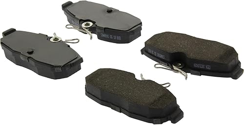 Juego de pastillas de freno de disco traseras compatibles con Ford Mustang 5.4L V8 Shelby GT500 2005 2006 2007 2008 2009 2010 2011 PC-714400