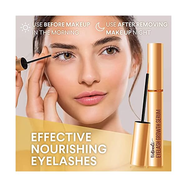 VieBeauti-Premium-Eyelash-Growth-Serum-and-Eyebrow-Enhancement-Formula-Boosts-Natural-Lash-Growth-for-Thicker-Fuller-Lashes-and-Eyebrows-3ML-Gold-Packaging-01-Fl-Oz VieBeauti Premium Eyelash Serum and Eyebrow Enhancement Formula, Boosts Lash for Thicker, Fuller Looking Lashes and Eyebrows (3ML) | Gold Packaging, 0.1 Fl. Oz.
