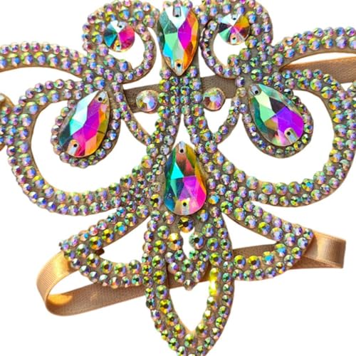 Cadena para piernas y muslos de danza accesorios de baile joyeria corporal bodas 2