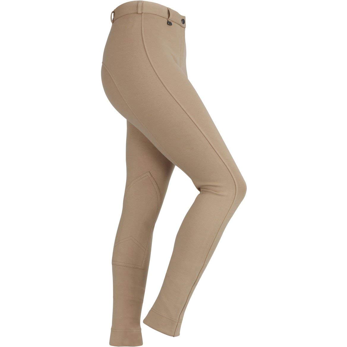 Pantaloni Jodhpur Shires Saddlehugger Da Donna | Bianco Taglia 36 | Tessuto Elasticizzato 4 Vie Cotone Ed Elastan | Per Equitazione