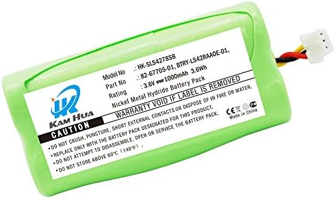 KH KAM HUA LS4278, 82-67705-01, BTRY-LS42RAAOE-01, (1000mAh) Battery for Symbol DS6878, DS6878-SR, LS4278, LS4278-M,
