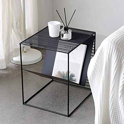 Mesa de centro de hierro para sofás y esquinas en salones modernos 5