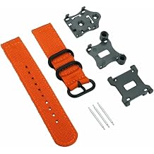 M5Stack Watch & Mounting Accessory Kit for M5Stick Series, Nylon Strap, DIY Smart Watch, Dual Expansion Bases, Brick Mountable, Wearable Smart Watch Modification M5Stick NOT Included
