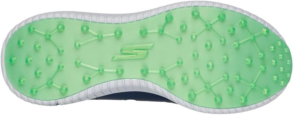 Skechers - Mens Go Golf Max 3 Sneakers Shoes, Color Navy/Lime, Size: 9 XW US