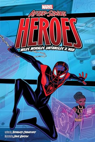 Book cover for Miles Morales Untangles a Web