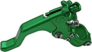 Brake Clutch Lever Motorcycle Short Stunt Clutch Lever Universal Stunt Clutch Lever Modified Accessories For Buell XB12R Buell XB12Ss Buell Ulysses XB12XT 1998-2009 Handle Brake Clutch Levers(Green)