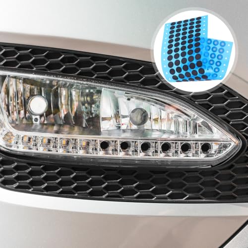 Alipis Antibeschlag Folie Auto 1.20X1.20In Atmungsaktive wasserdichte Fahrzeuglicht Membran Selbstklebend Für Klare Sicht Und Sichere Fahrt Bei Allen Wetterbedingungen