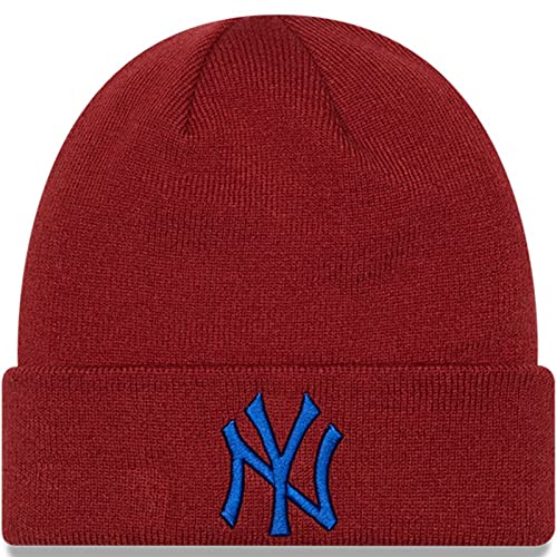 New Era League ESS Cuff Baseballkappe Dark Red OSFM