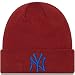 Produktbild New Era League ESS Cuff Baseballkappe Dark Red OSFM