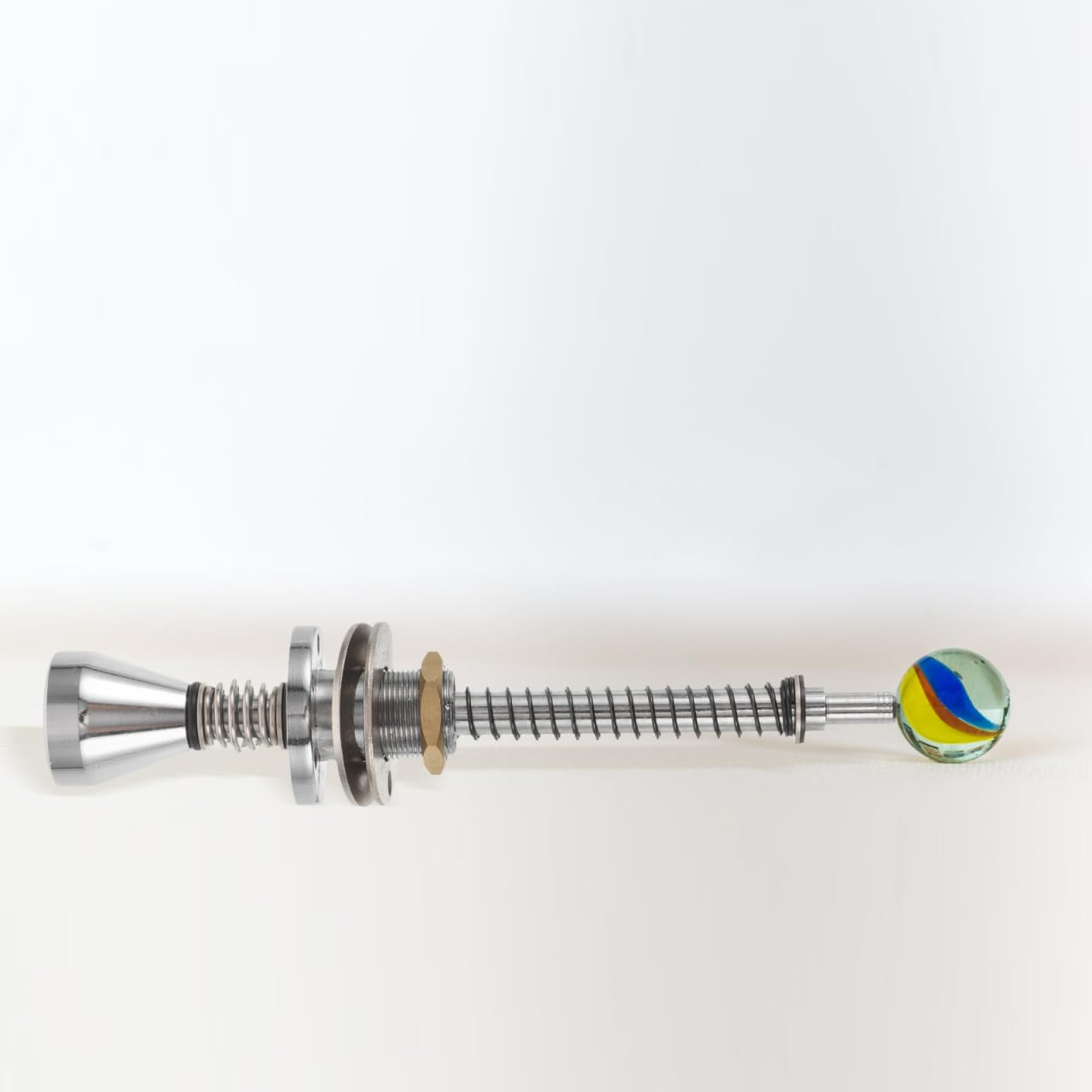 ibasenice Accessoires de Levier de Flipper pour Flipper Barre à Ressort pour Barre de Machine à sous Tireur à sous Petites pièces de Pièces de Jouet Alliage argenté