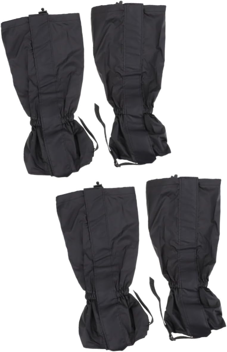 Didiseaon 2 Pairs Leg Sets Hiking Boot Gaiter Gaiters Covers Running Accessories Snow Gaiters Winter Leg Gaiters
