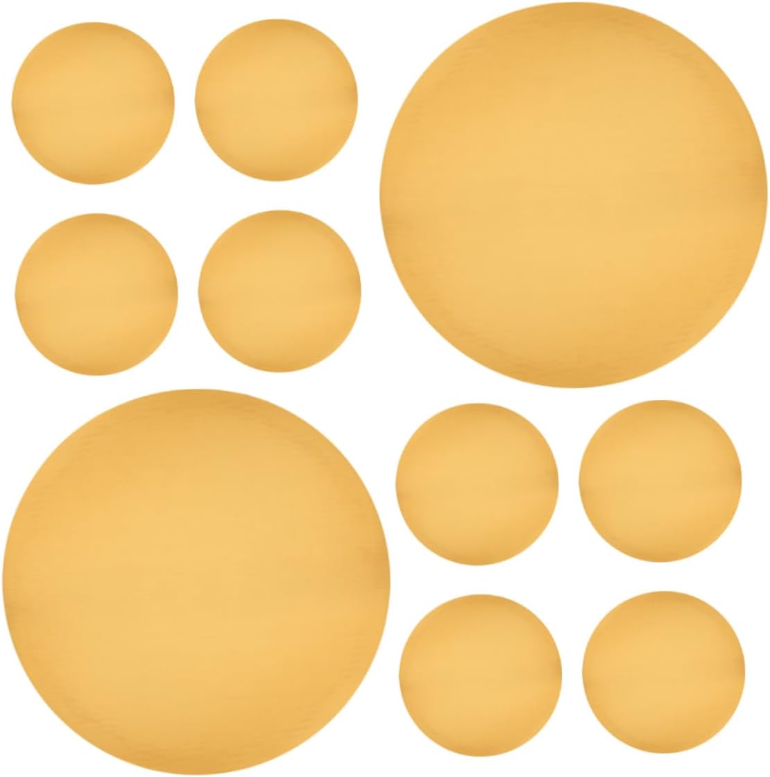 10Pcs Cake Board Round Disposable Cake Trays Cardboard Cake Circles and Oilproof Dessert Display Base for Weddings and Birthday Parties