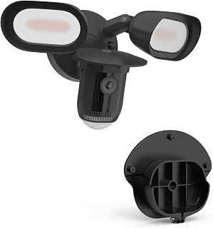 Protective Cover for Rin g Floodlight Cam Wired Pro - Outdoor Security Camera Rain Cover, Black