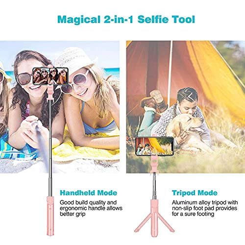 Rirool Selfie Stick, Extendable Iphone Tripod Stand With Remote For Iphone 13, 12, 11, Xr, X, 8, 7, Pro, Max, Plus, Se, Android Phone, Smartphone #TOP5