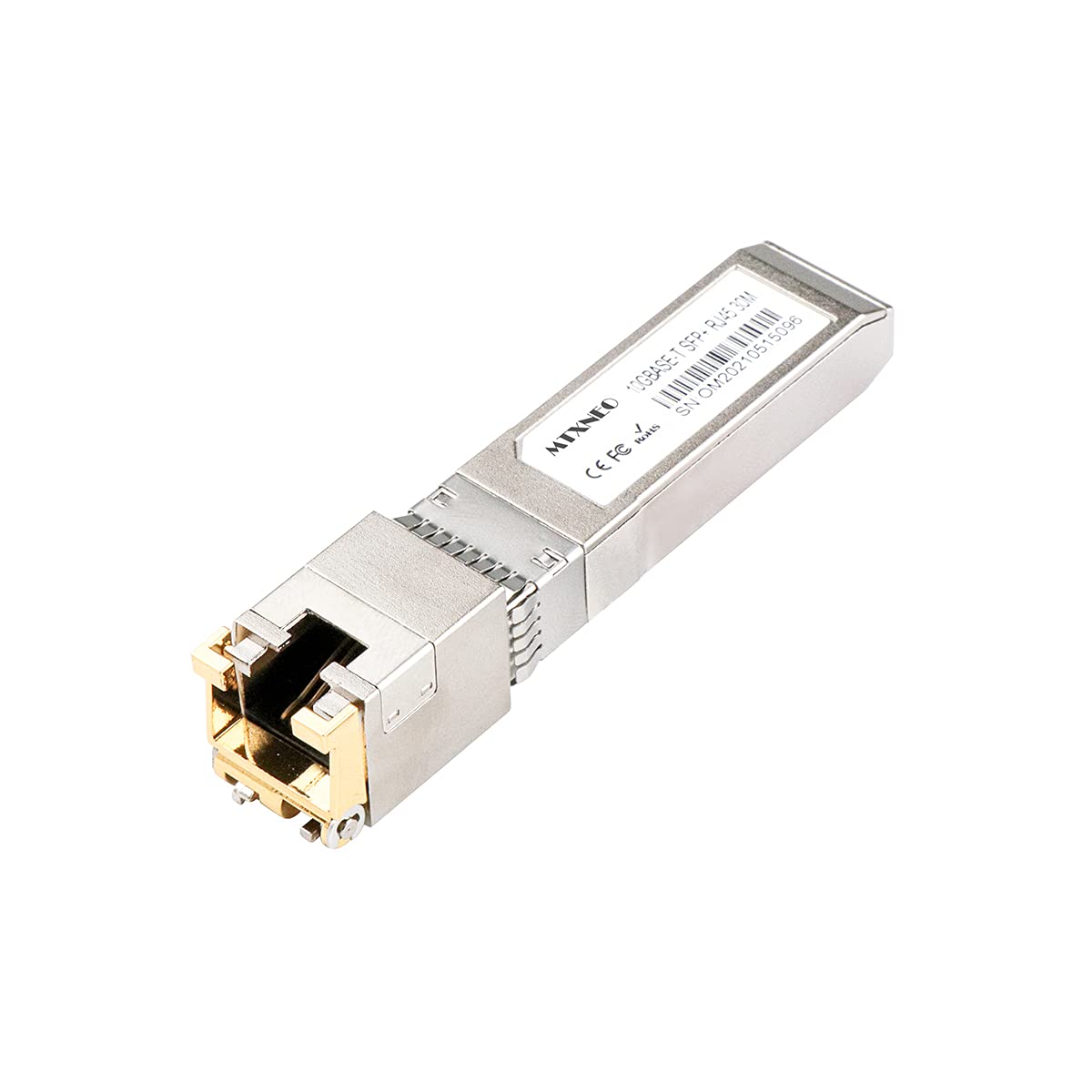 10GB SFP + RJ45-Modul 10 GBase-T SFP + Kupfer-Transceiver Kompatibel für Cisco Ubiquiti D-Link bis zu 30 m