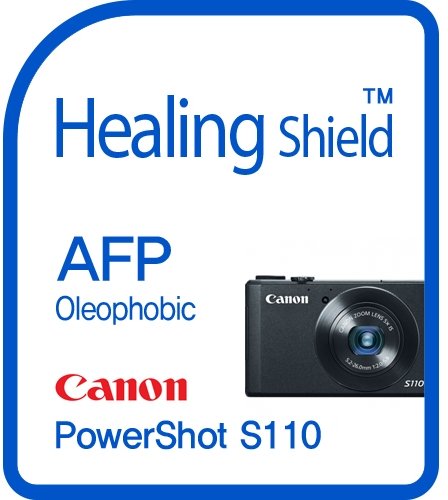 Healingshield XLV[tیtB Oleophobic AFP Clear Film for Canon Camera PowerShot S110 [2pcs]