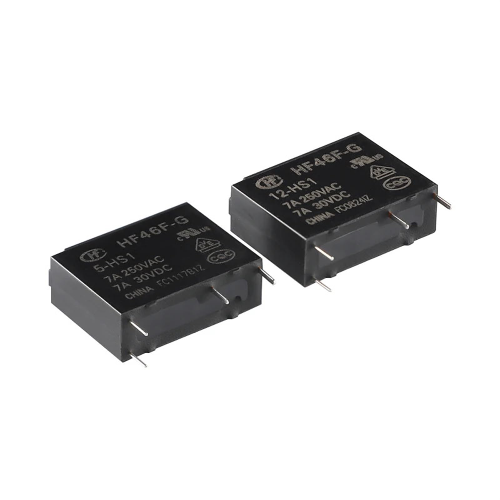 Relais HF46F-G 12V micro-relais électromécanique miniature - 7