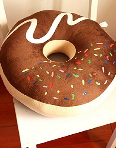 Chair Pads Cartoon Chocolate Donut Pillow Seat Cushion image 2