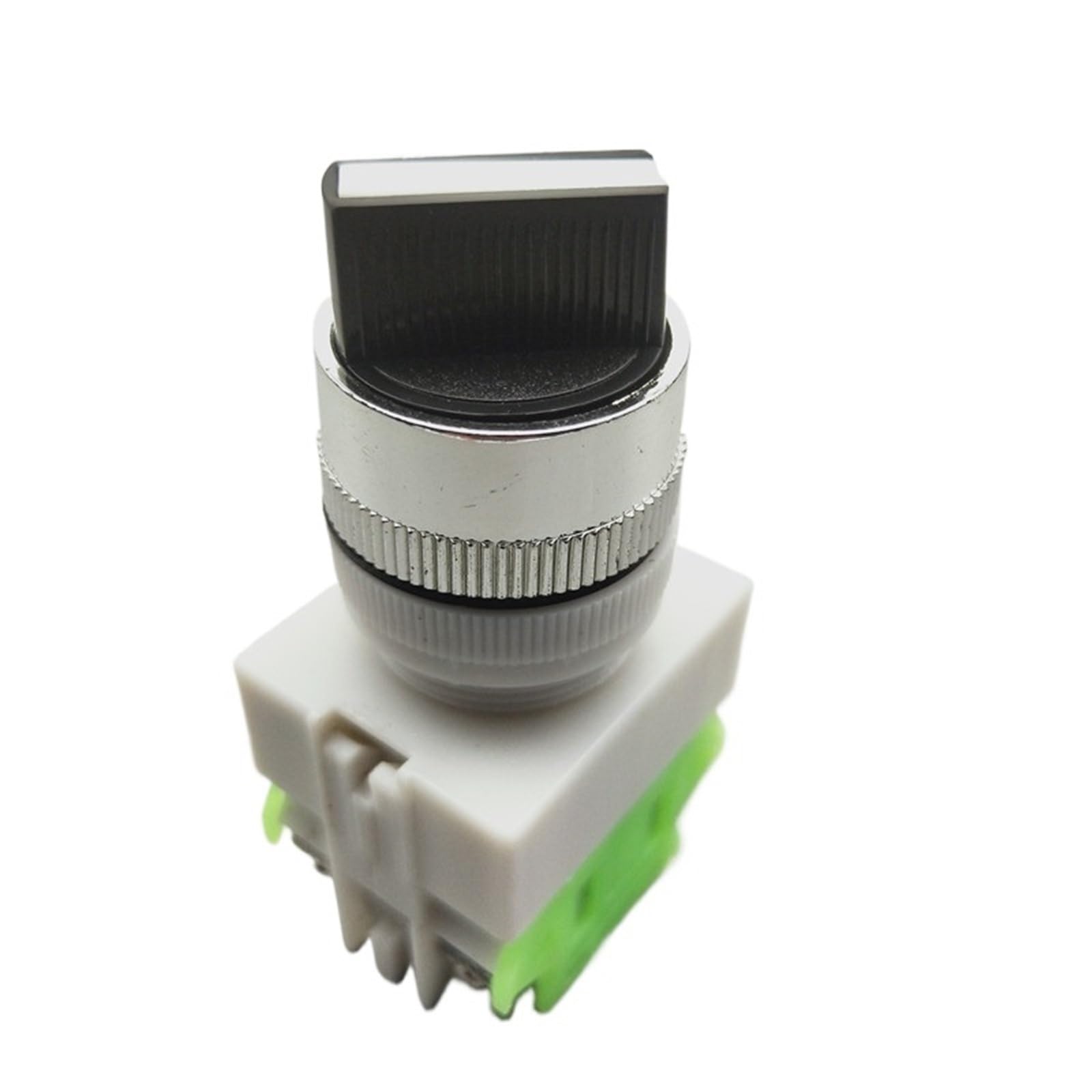 Interruptor giratorio de 22 mm LAY7 selector de 3 posiciones para panel industrial 7