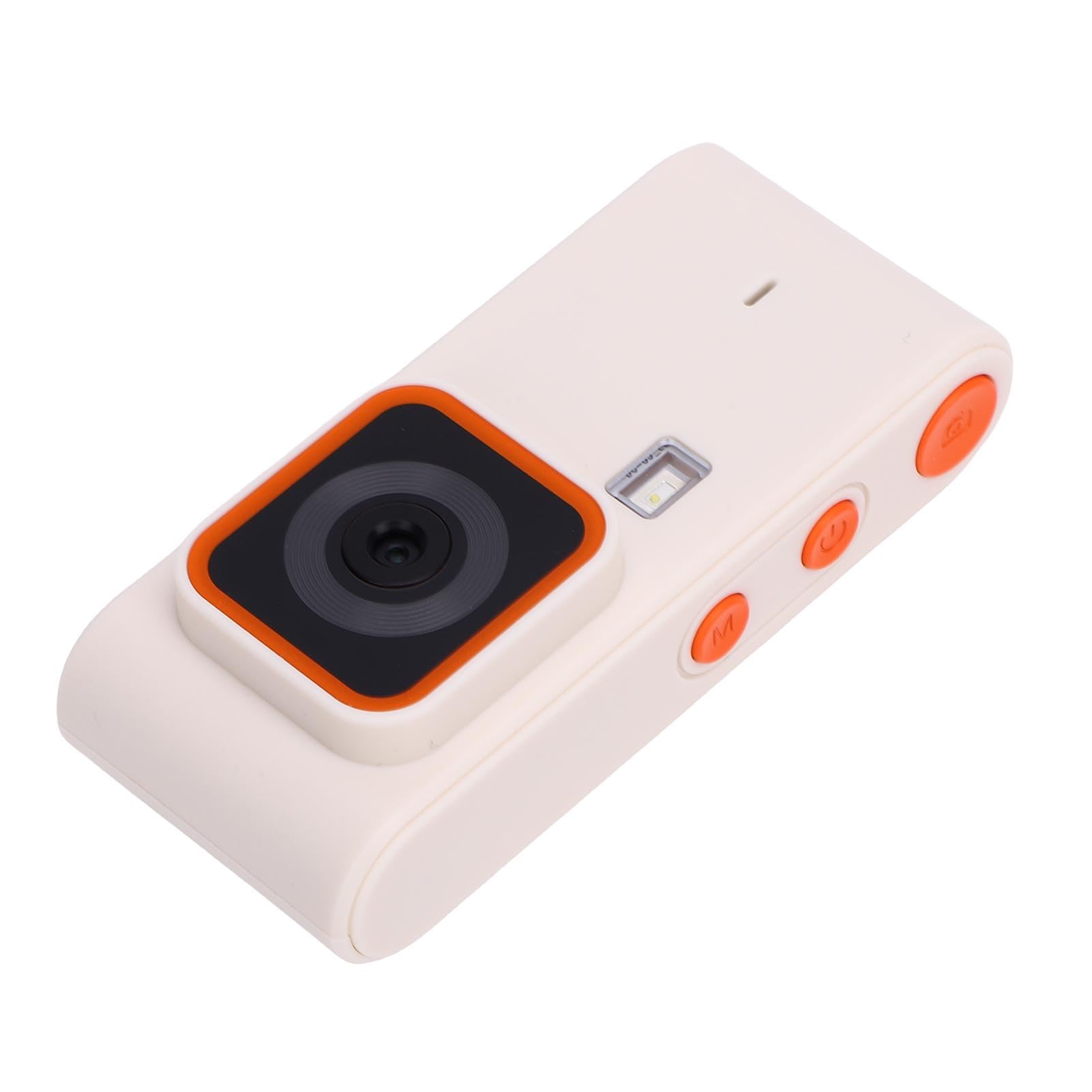 Generic Camera CCD Vintage, Fotocamera Digitale FHD 1080p Screen da 1,47 Pollici per Principianti per Selfie Fotografie di Viaggio (WHITE)