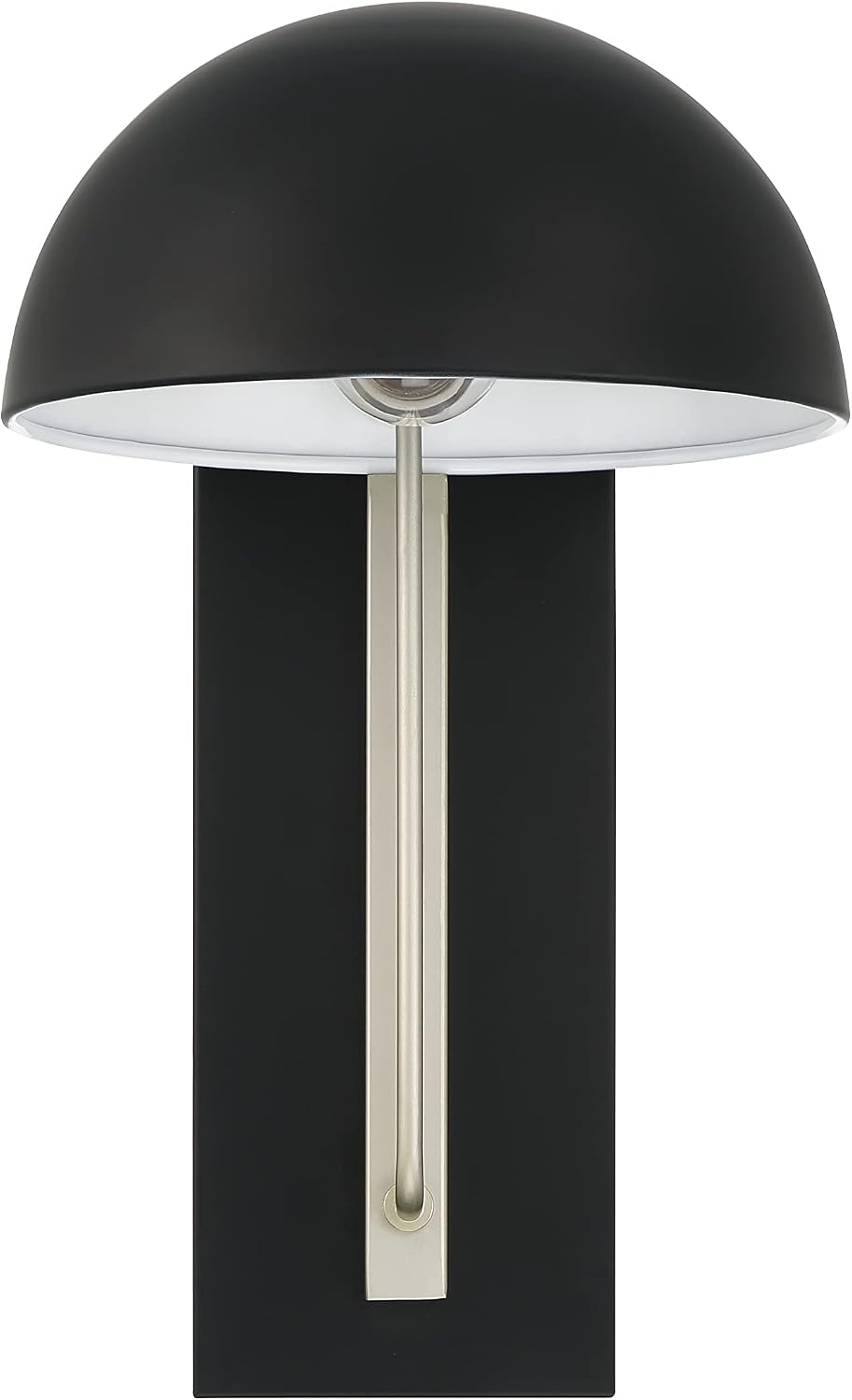Craftmade Kahn 1 Light Outdoor Lantern, Midnight/Satin Aluminum, Wet Rated, ZA4914-MNSA