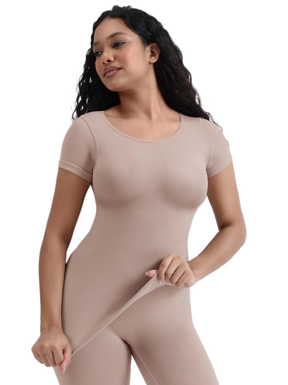 Ballett Trikot Frauen Kurzarm Nahtlose Shapers Weibliche Elastische Basis Shapewear Frauen Body Shaper Bauch Kontrolle