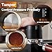 KILOGOGRAPH 3-In-1 Espresso Tamper Distributor WDT Tool - 53mm 54mm, Coffee Gadgets Kit, 304 Stainless Steel, Delonghi Breville Espresso Machine Accessories for Coffee Bar, Gifts for Barista