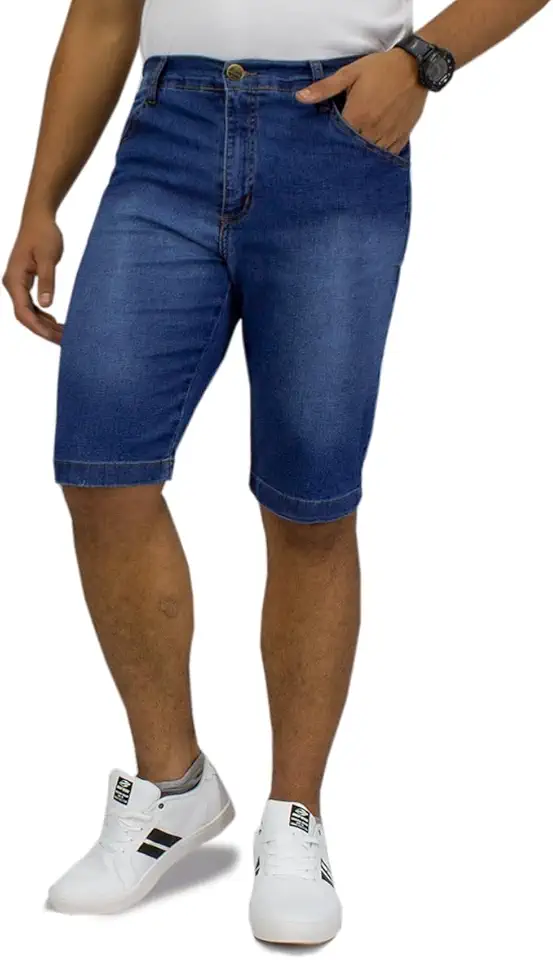 Bermuda Jeans Masculina Tradicional Almix