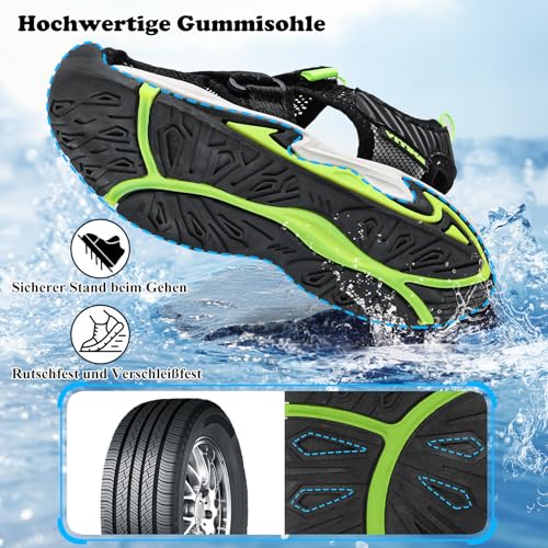 Chaussures été antidérapantes garçon pour marcher sur les rochers - 6
