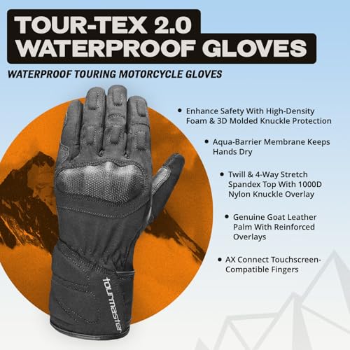 Tourmaster Tour-Tex 2.0 Waterproof Gloves