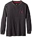 U.S. Polo Assn. Big Boys' Long-Sleeve Thermal Crew-Neck Pullover