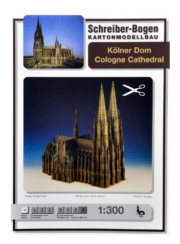 Schreiber-Bogen Cologne Cathedral Card Model