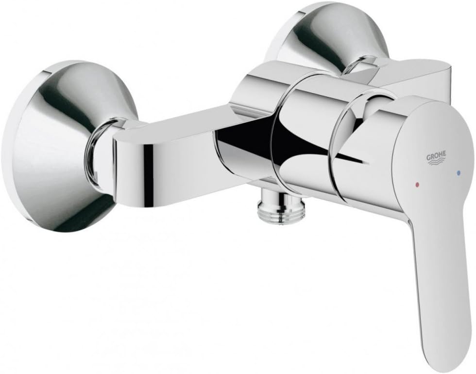 BauEdge Single Lever Shower Mixer Valve ONLY, Chrome, 23333 000