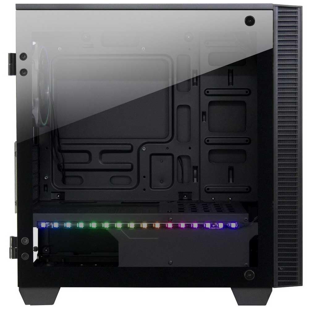 CAJA PC INTER-TECH X-608 INFINITY MICRO TOWER VENTILADOR 1X120MM RGB