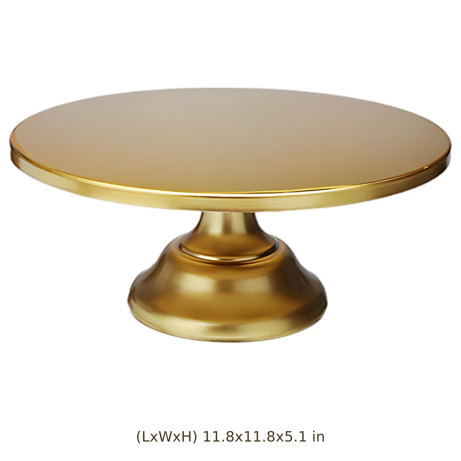 Présentoir à gâteau rond 30 cm, support pour dessert doré style européen, plateau sur pied en fer, présentoir à pâtisserie démontable pour mariage, anniversaire, table de réception et fête