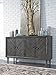 Signature Design by Ashley Besteneer Dining Room Server, Dark Gray