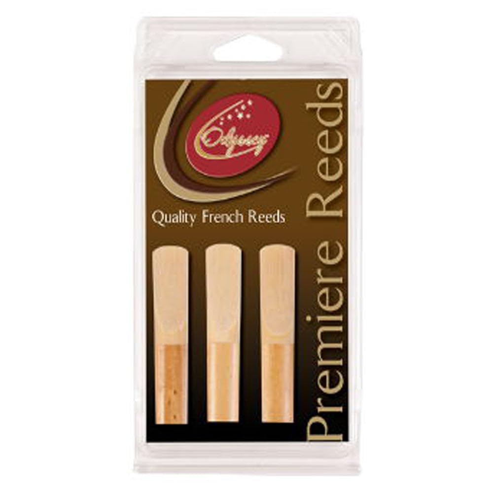 Odyssey ORP25BC Blättchen für Bass Klarinette Stärke 2,5 (3-er Stück)