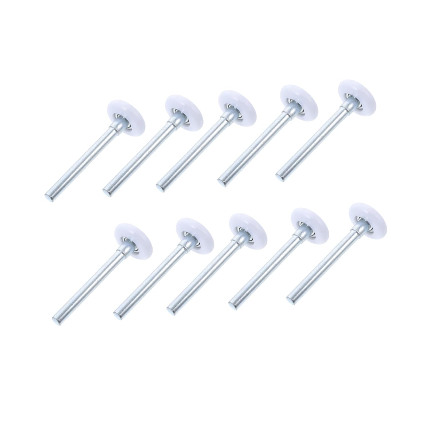 DOITOOL Rolling Gate Wheels Garage Door Nylon Wheels Replacement Rollers 10 Pack