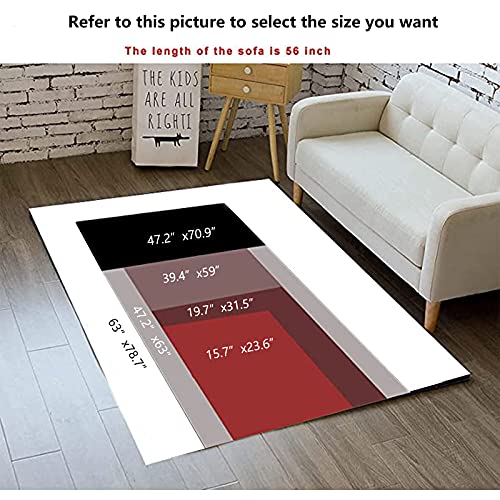3D Area Rug Floor Mat Carpet Bottomless Hole Optical Illusion Rug,Anti-Skid Non-Woven Black White Doormat For Room, Rubber, (23.6X35.4 Inch) #TOP1