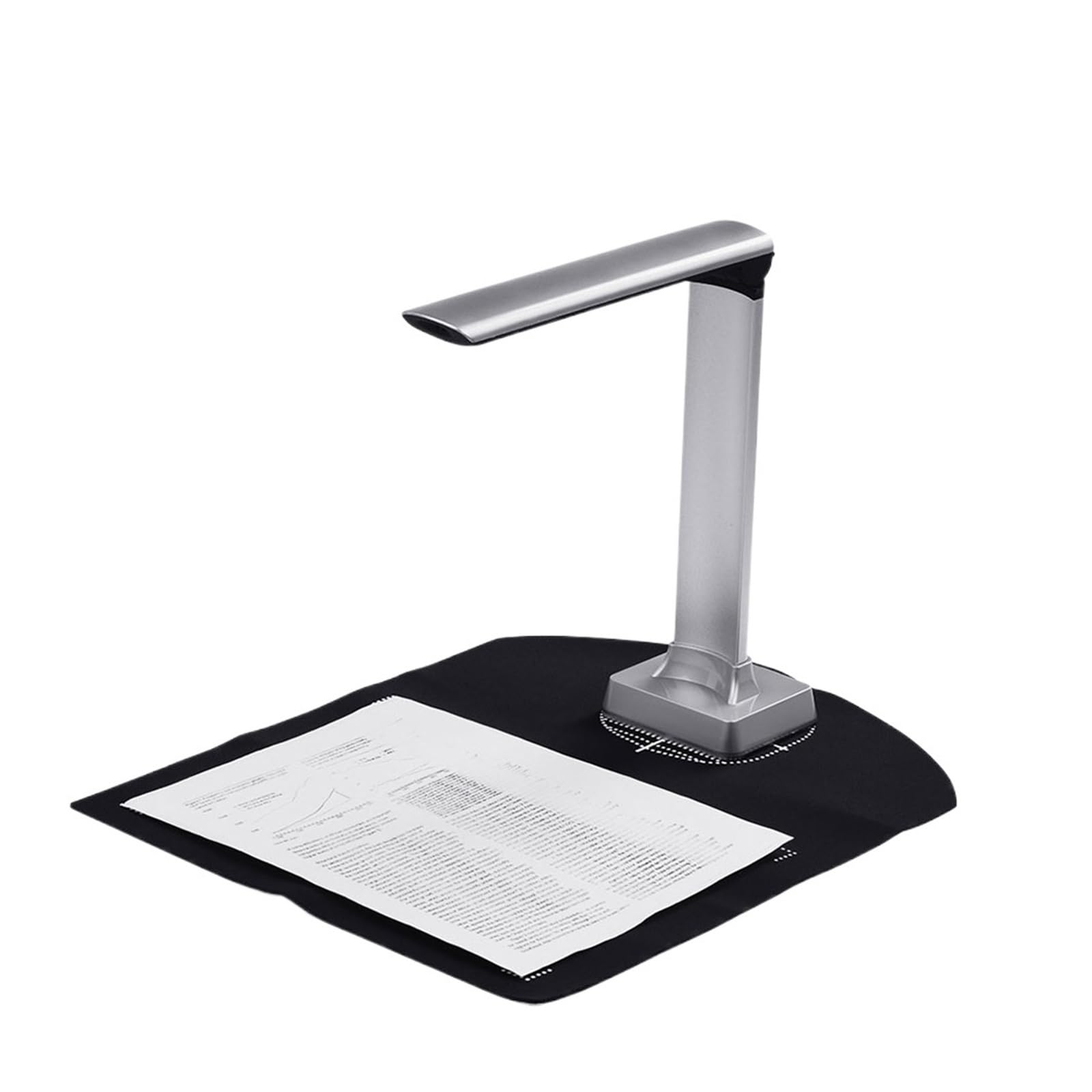 Document Scanner, 5MP Document Camera Book Scanner, Capture Size A4 BK34 for File Recognition