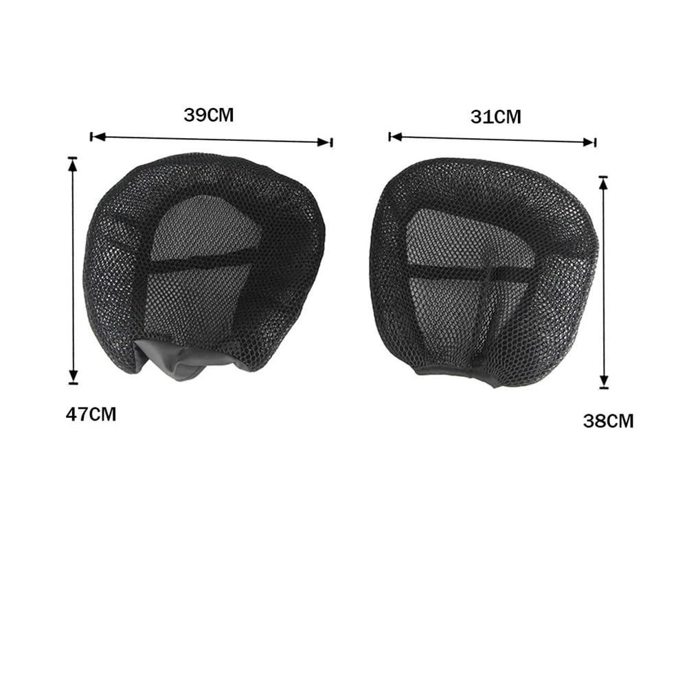 Fodere sedili Moto Per B&M&W OC/LC R1200 GS Adv Adventure Moto 3D Mesh Cuscino Sella Antiscivolo Tessuto Di Nylon Copertura Della Protezione