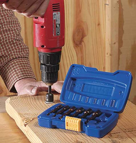 Bolt Extractor Set, 3/16 to1/2, 10mm, 7 Pc