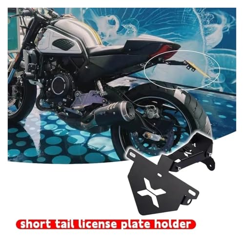 Support de plaque d'immatriculation moto CFMOTO 700CL-X réglable - 3