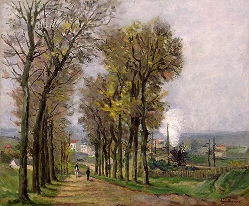 Tableau paysage Ile De France Guillaumin pour illuminer votre salon avec élégance