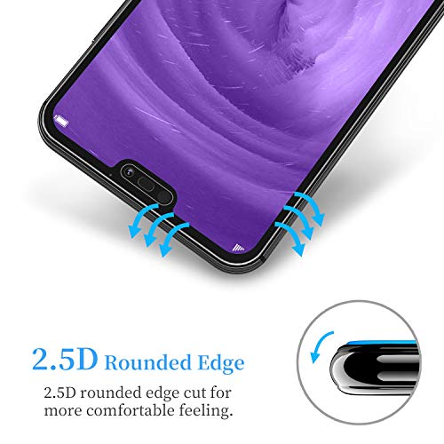 TAMOWA [2 Pezzi Vetro Temperato per Huawei P20