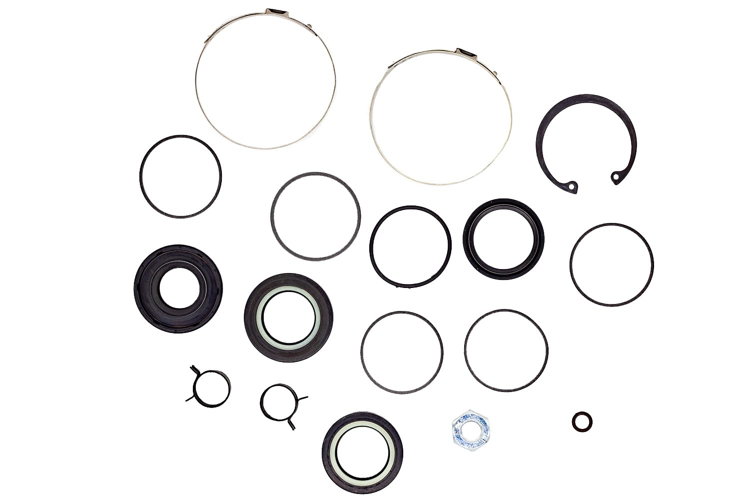 Power Steering Rack & Pinion Seal Kit For Ford Focus 2000-2011 - Complete Rebuild Kit, OEM-Compatible