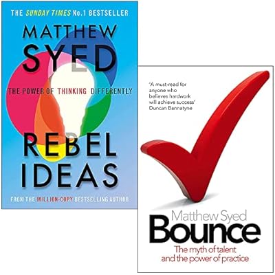 Rebel Ideas & Bounce By Matthew Syed 2 Books Collection Set