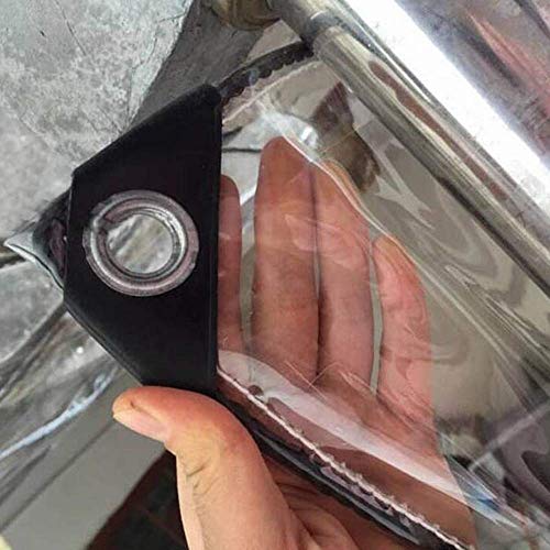 Lona impermeable transparente para aislar frío en cobertizos 4